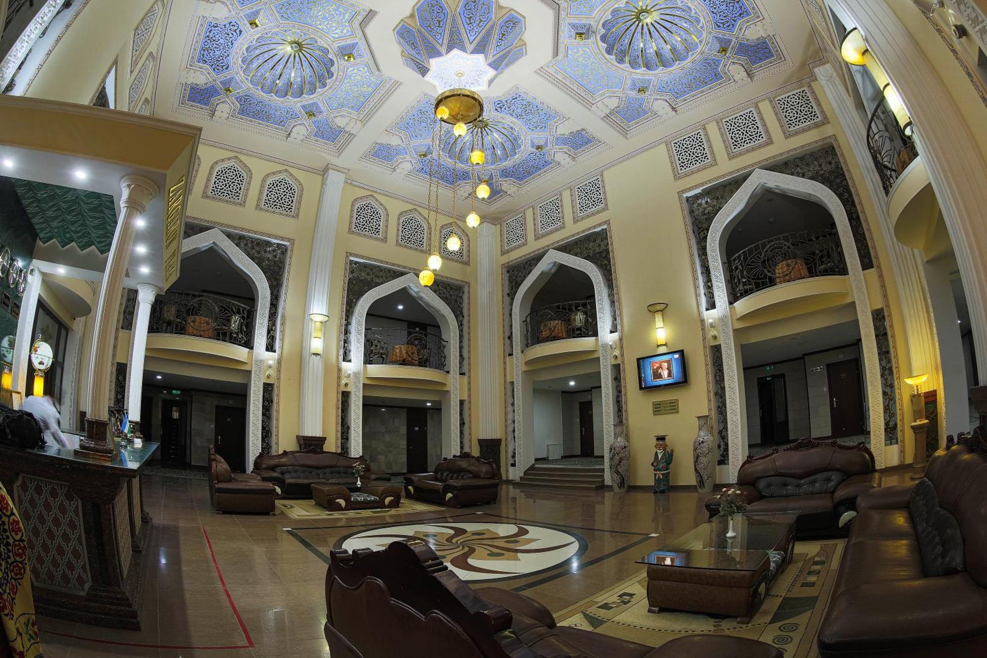 Zargaron Plaza Hotell Buchara Exteriör bild
