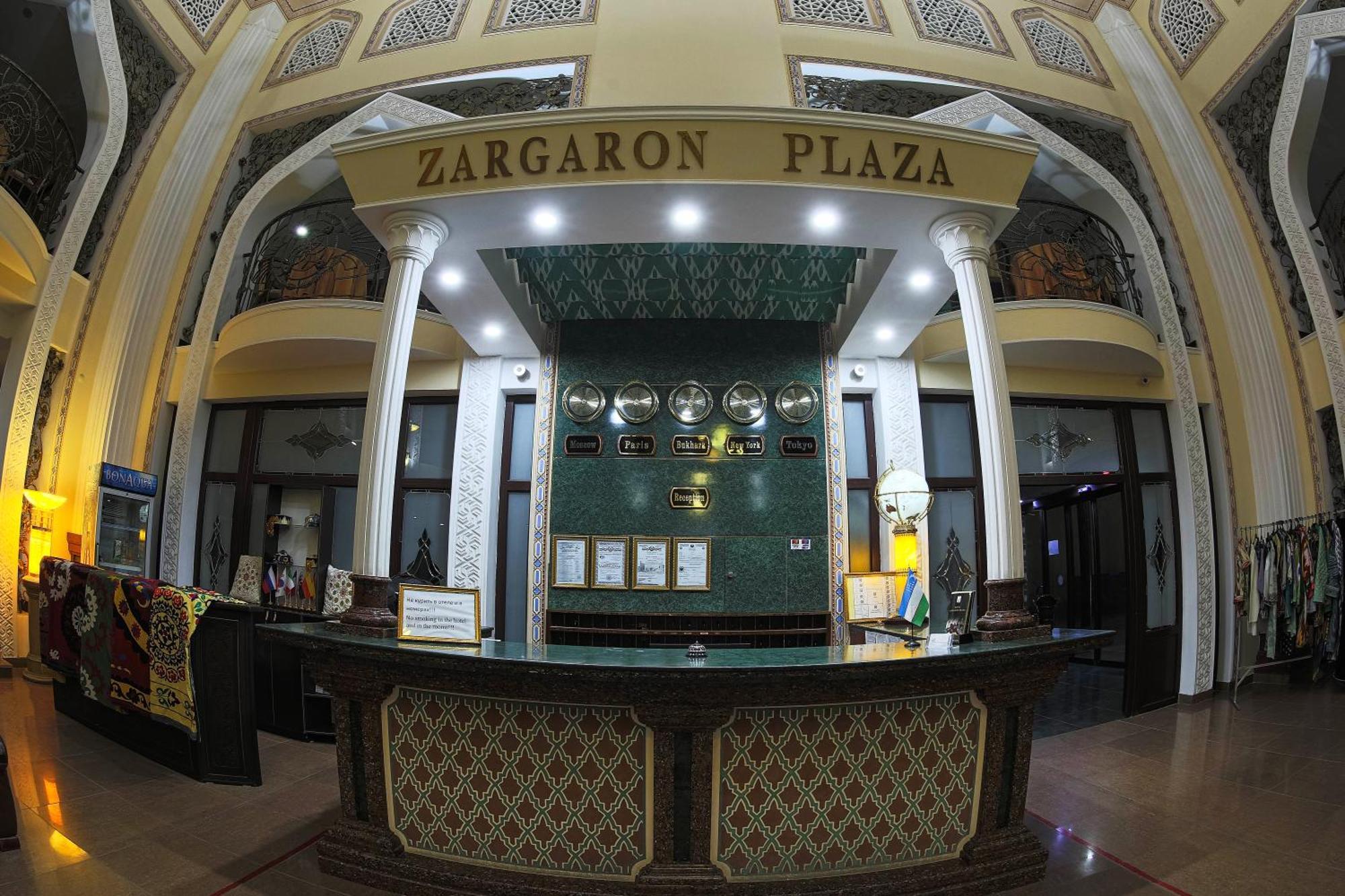 Zargaron Plaza Hotell Buchara Exteriör bild