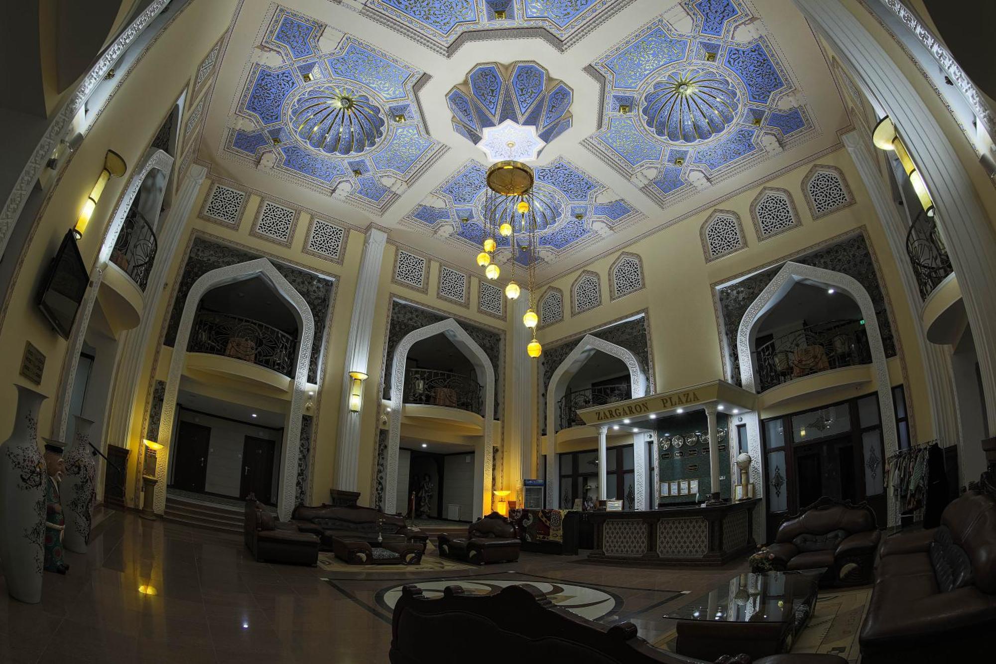 Zargaron Plaza Hotell Buchara Exteriör bild