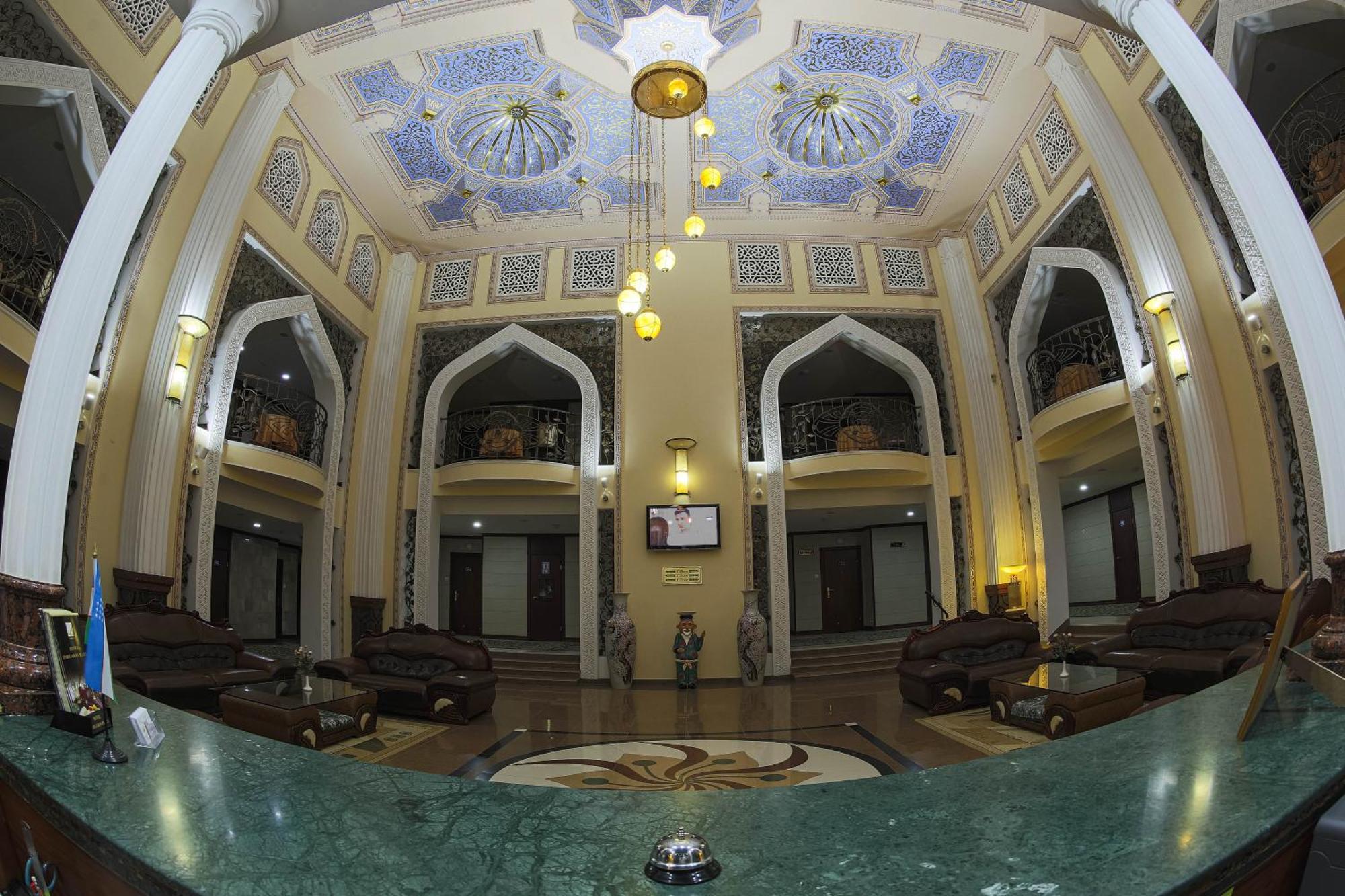 Zargaron Plaza Hotell Buchara Exteriör bild